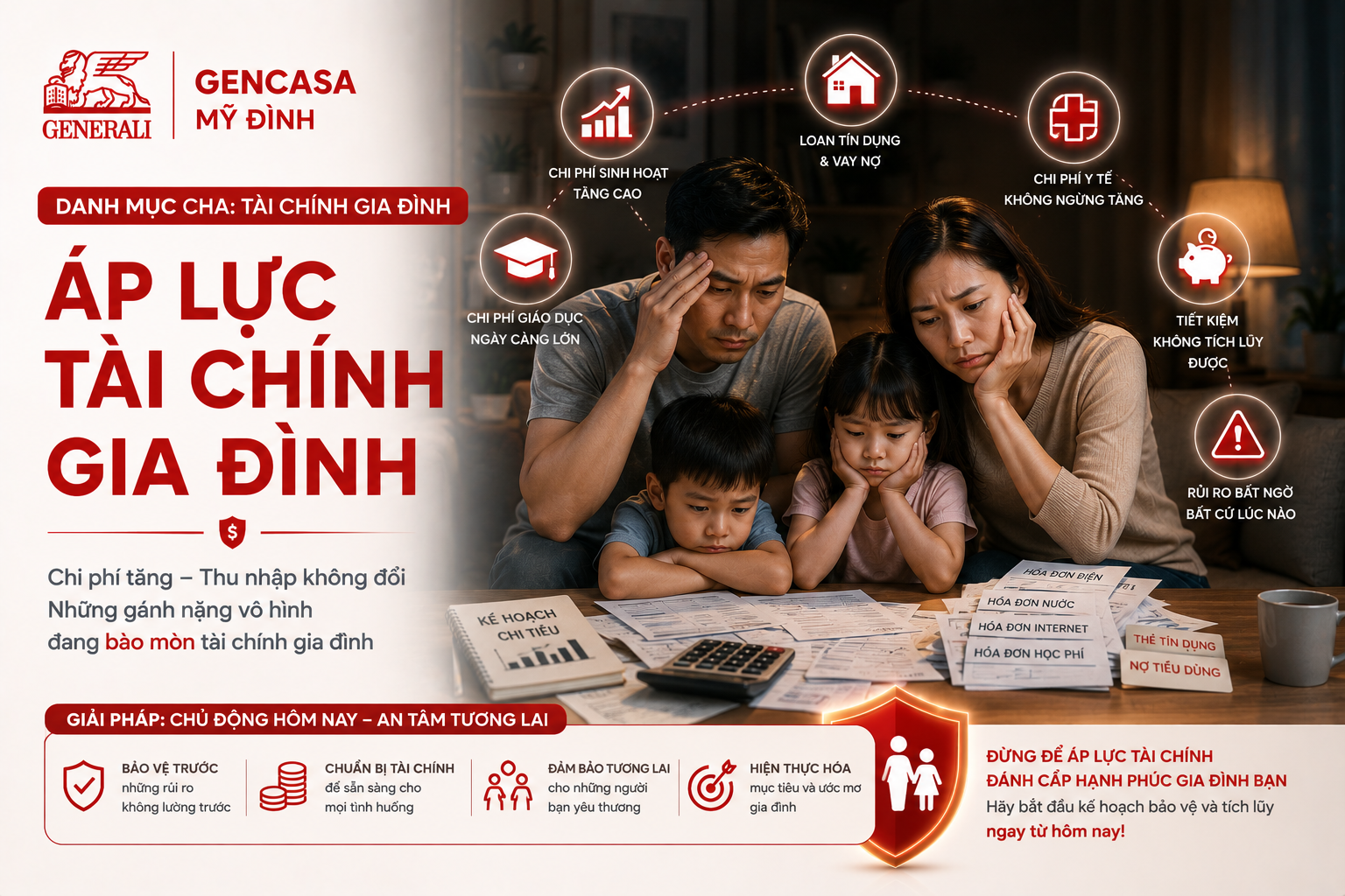Áp Lực Tài Chính Gia Đình