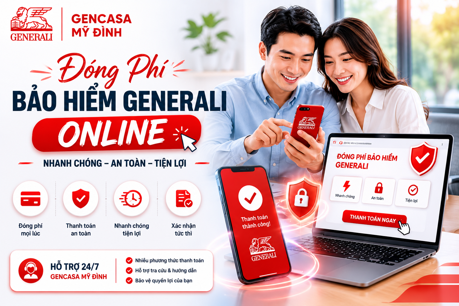 Đóng Phí Bảo Hiểm