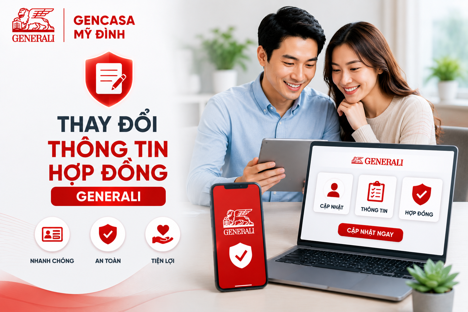 Thay Đổi Thông Tin Hợp Đồng