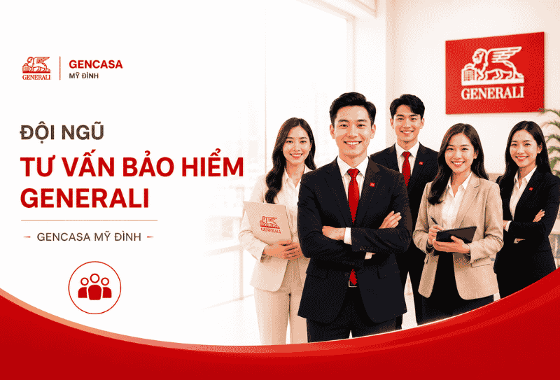 Đội Ngũ Tư Vấn Bảo Hiểm Generali Tại Gencasa Mỹ Đình
