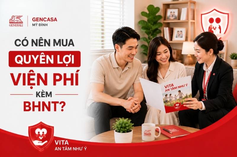 Có Nên Mua Quyền Lợi Viện Phí Kèm BHNT? | Gencasa Mỹ Đình