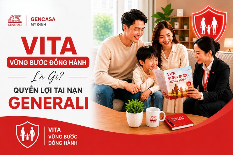 VITA Vững Bước Đồng Hành Là Gì? Quyền Lợi Tai Nạn Generali 2026