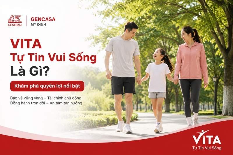 VITA Tự Tin Vui Sống Là Gì? Quyền Lợi Generali 2026