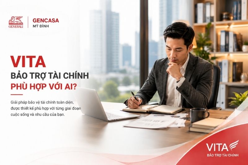 VITA Bảo Trợ Tài Chính Phù Hợp Với Ai? | Gencasa Mỹ Đình