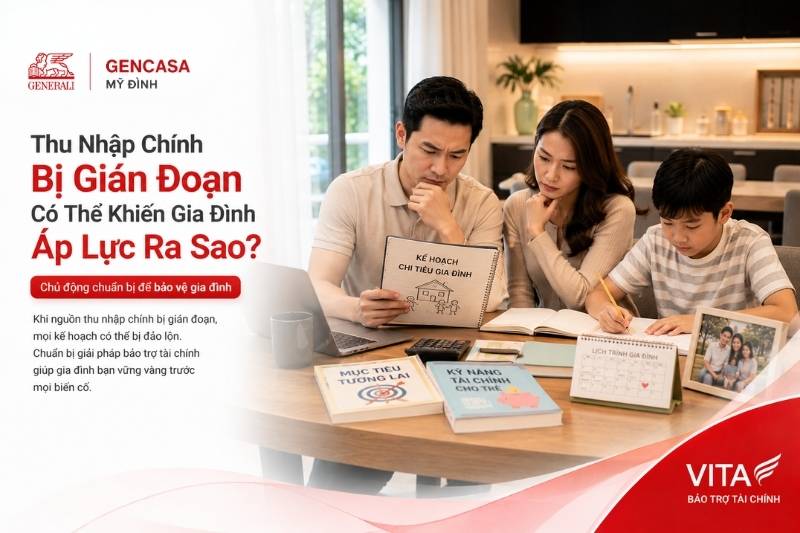 Thu Nhập Chính Bị Gián Đoạn Có Thể Khiến Gia Đình Áp Lực Ra Sao?