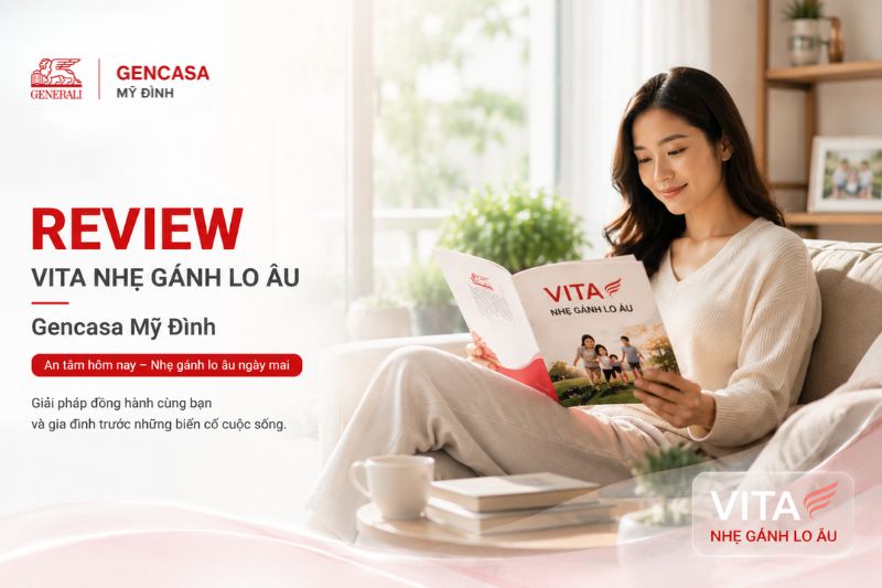 Review VITA Nhẹ Gánh Lo Âu 2026 | Gencasa Mỹ Đình