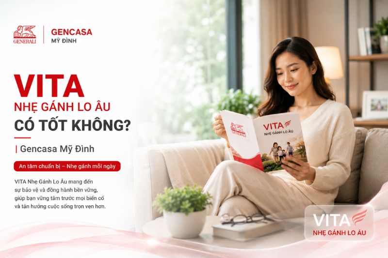 VITA Nhẹ Gánh Lo Âu Có Tốt Không 2026?| Gencasa Mỹ Đình