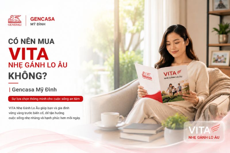 Có Nên Mua VITA Nhẹ Gánh Lo Âu Không? | Gencasa Mỹ Đình