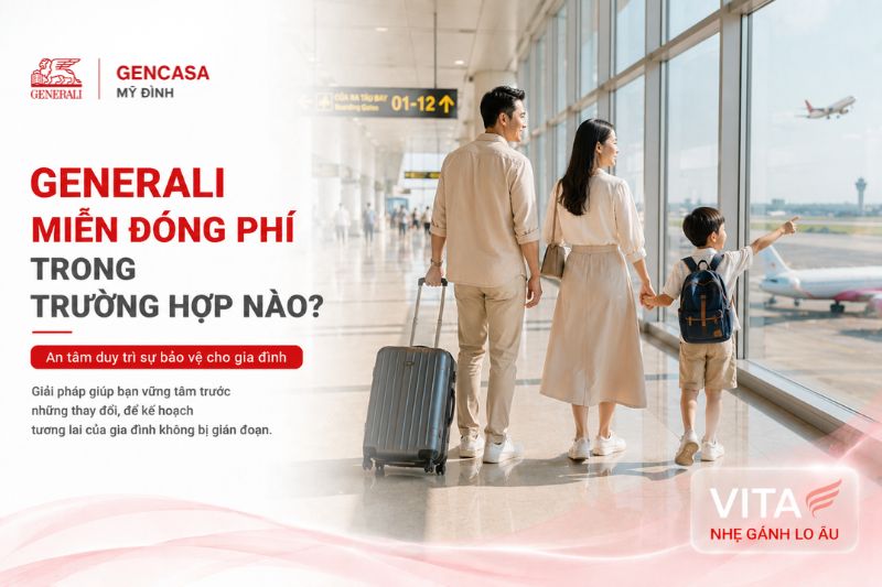 Generali Miễn Đóng Phí Trong Trường Hợp Nào?