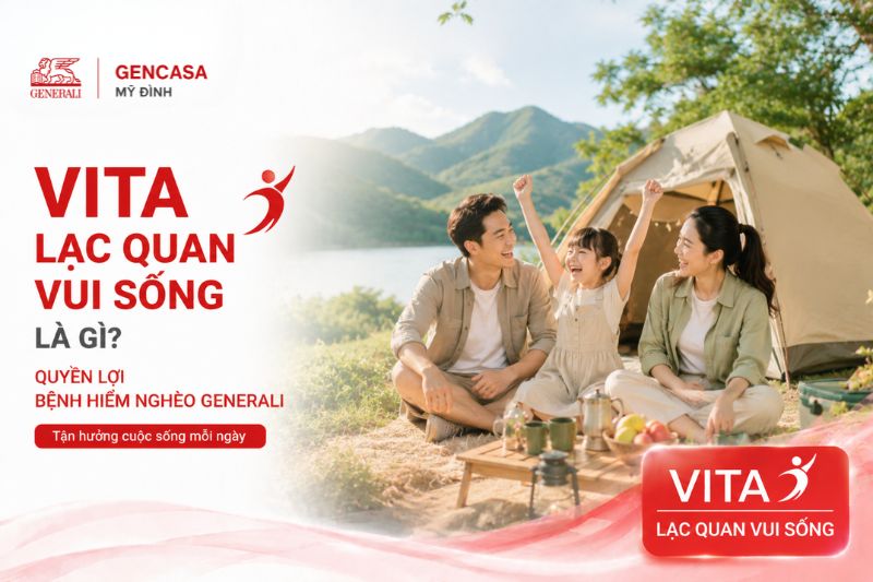VITA Lạc Quan Vui Sống Là Gì? Quyền Lợi Bệnh Hiểm Nghèo Generali 2026
