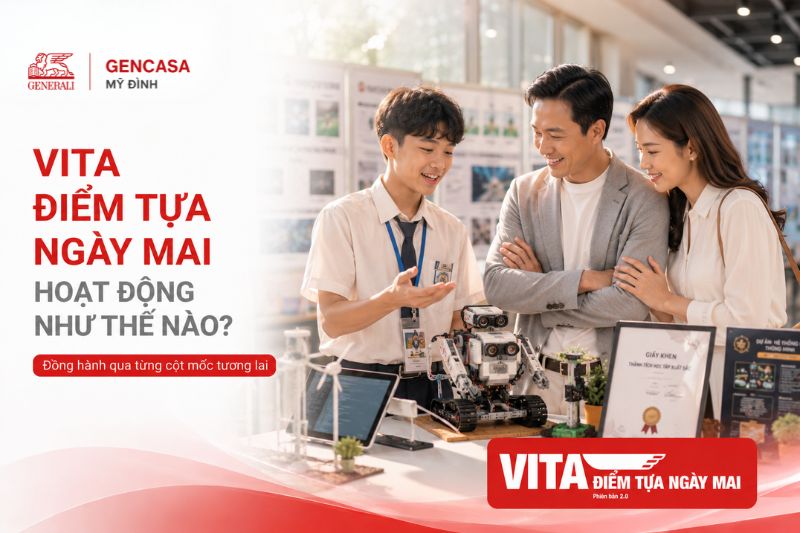 VITA Điểm Tựa Ngày Mai Hoạt Động Như Thế Nào? | Gencasa Mỹ Đình