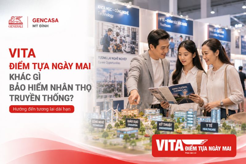 VITA Điểm Tựa Ngày Mai Khác Gì Bảo Hiểm Nhân Thọ Truyền Thống?
