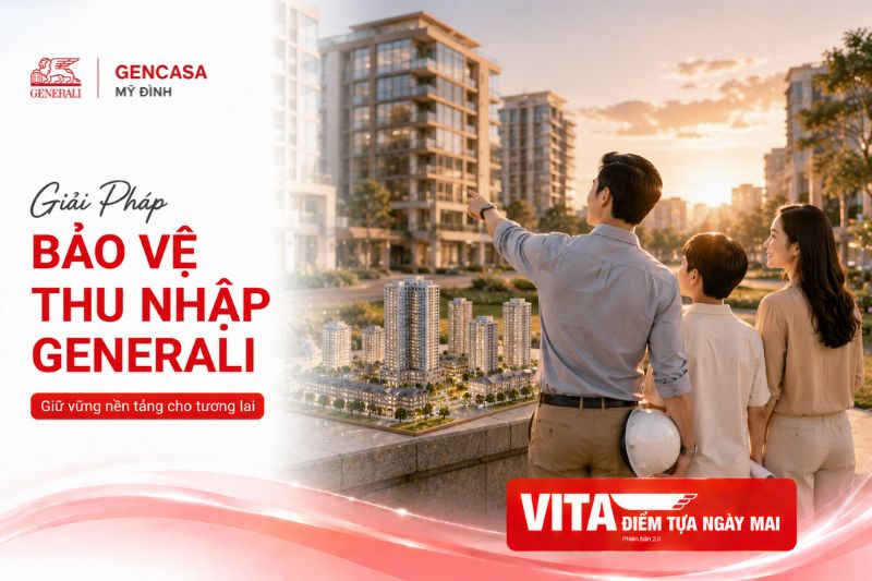 Giải Pháp Bảo Vệ Thu Nhập Generali 2026 | Gencasa Mỹ Đình