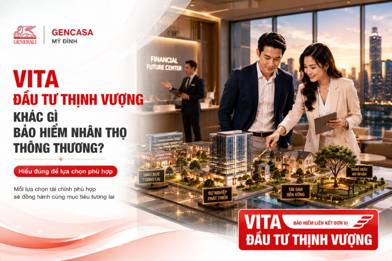 VITA Đầu Tư Thịnh Vượng Khác Gì Bảo Hiểm Nhân Thọ Thông Thường?