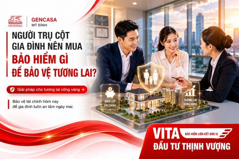 Người Trụ Cột Gia Đình Nên Mua Bảo Hiểm Gì Để Bảo Vệ Tương Lai?