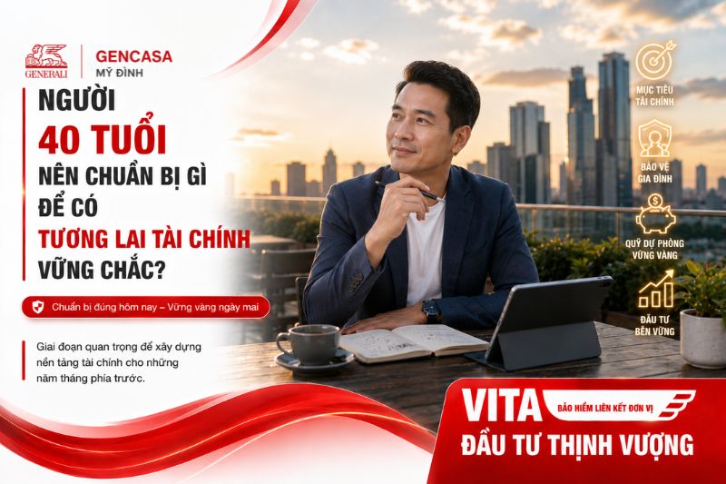Người 40 Tuổi Nên Chuẩn Bị Gì Để Có Tương Lai Tài Chính Vững Chắc?