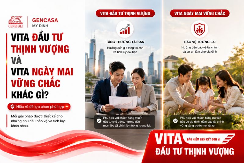 VITA Đầu Tư Thịnh Vượng Và VITA Ngày Mai Vững Chắc Khác Gì Năm 2026?
