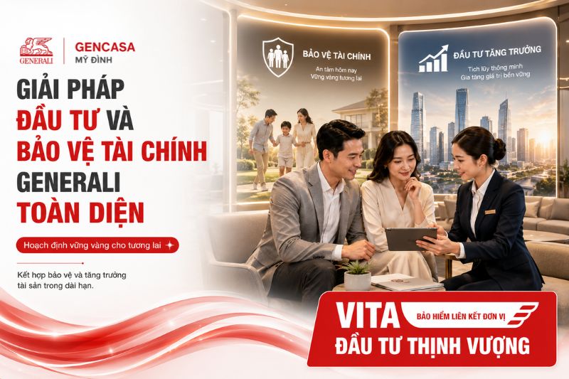 Giải Pháp Đầu Tư Và Bảo Vệ Tài Chính Generali Toàn Diện Năm 2026