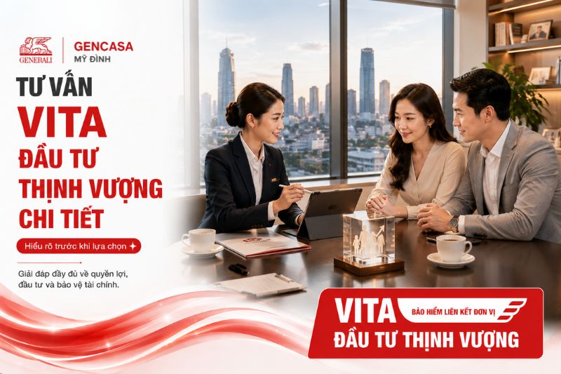 Tư Vấn VITA Đầu Tư Thịnh Vượng 2026 Chi Tiết | Gencasa Mỹ Đình