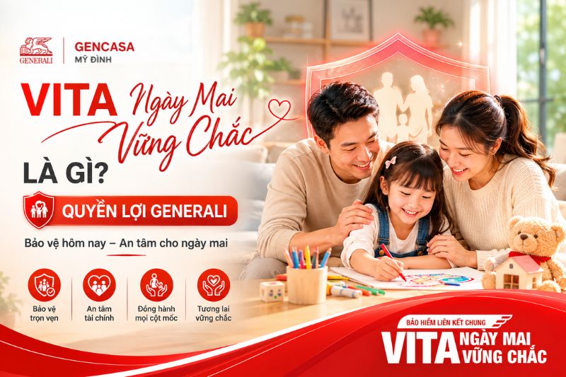 VITA Ngày Mai Vững Chắc Là Gì? Quyền Lợi Generali 2026
