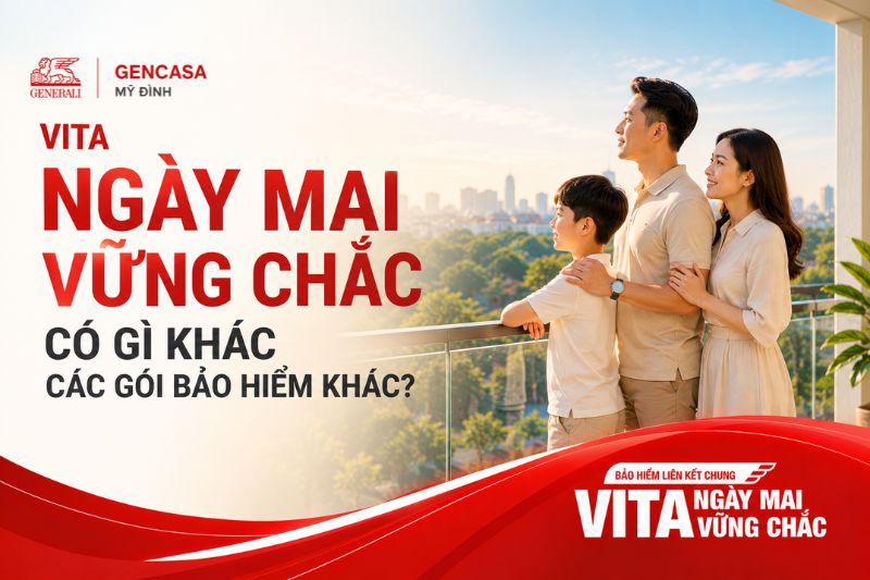 VITA Ngày Mai Vững Chắc Có Gì Khác Các Gói Bảo Hiểm Khác?