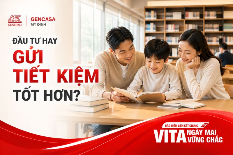 Đầu Tư Hay Gửi Tiết Kiệm Tốt Hơn? | Gencasa Mỹ Đình