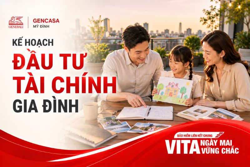 Kế Hoạch Đầu Tư Tài Chính Gia Đình | Gencasa Mỹ Đình