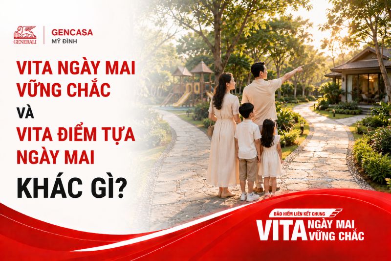VITA Ngày Mai Vững Chắc Và VITA Điểm Tựa Ngày Mai Khác Gì?