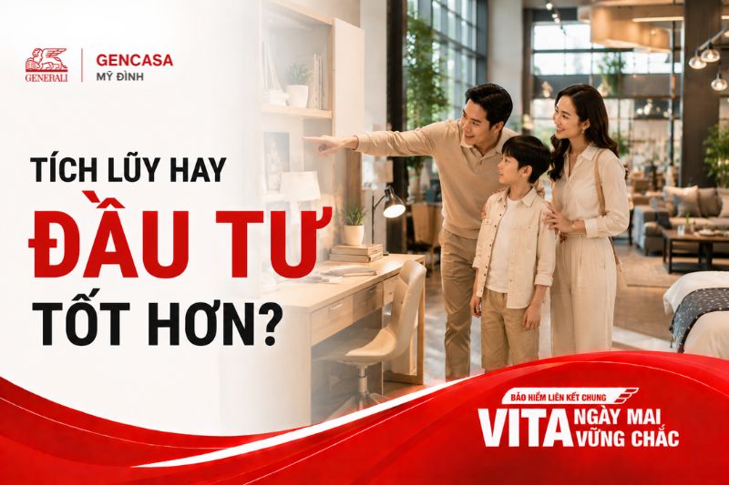 Tích Lũy Hay Đầu Tư Tốt Hơn? | Gencasa Mỹ Đình