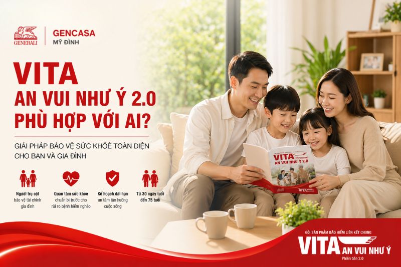 VITA An Vui Như Ý 2.0 Phù Hợp Với Ai? | Gencasa Mỹ Đình
