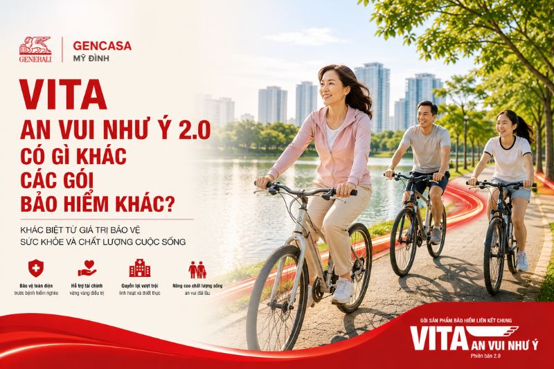 VITA An Vui Như Ý 2.0 Có Gì Khác Các Gói Bảo Hiểm Khác?