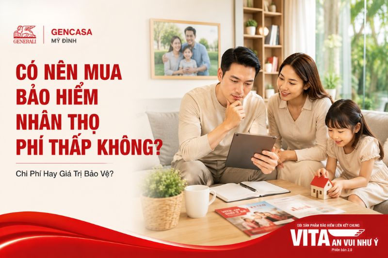 Có Nên Mua Bảo Hiểm Nhân Thọ Phí Thấp Không?