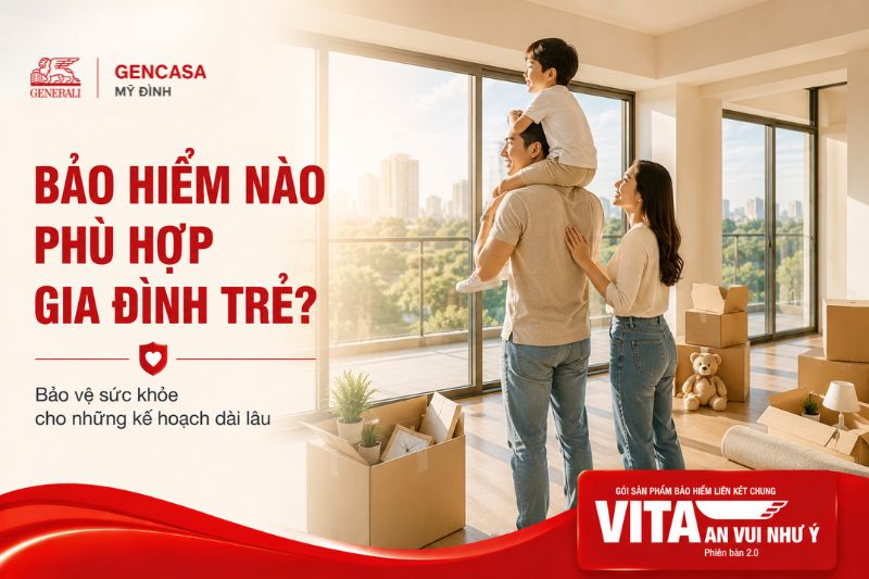 Bảo Hiểm Nào Phù Hợp Gia Đình Trẻ? | Gencasa Mỹ Đình