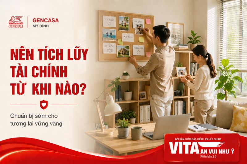 Nên Tích Lũy Tài Chính Từ Khi Nào? | Gencasa Mỹ Đình