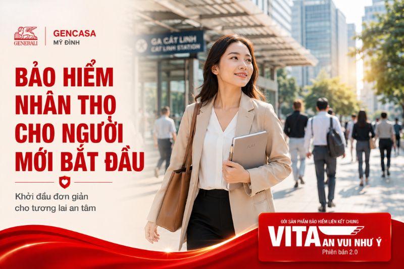 Bảo Hiểm Nhân Thọ Cho Người Mới Bắt Đầu 2026 | Gencasa Mỹ Đình