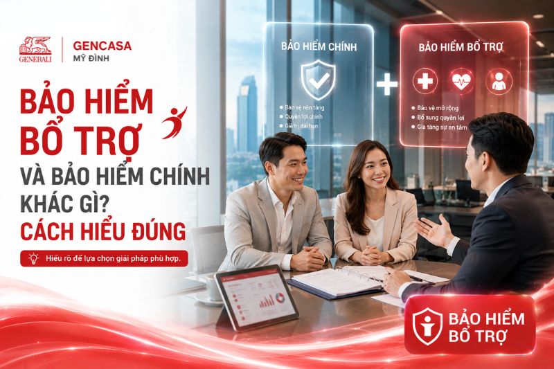Bảo Hiểm Bổ Trợ Và Bảo Hiểm Chính Khác Gì? Cách Hiểu Đúng 2026