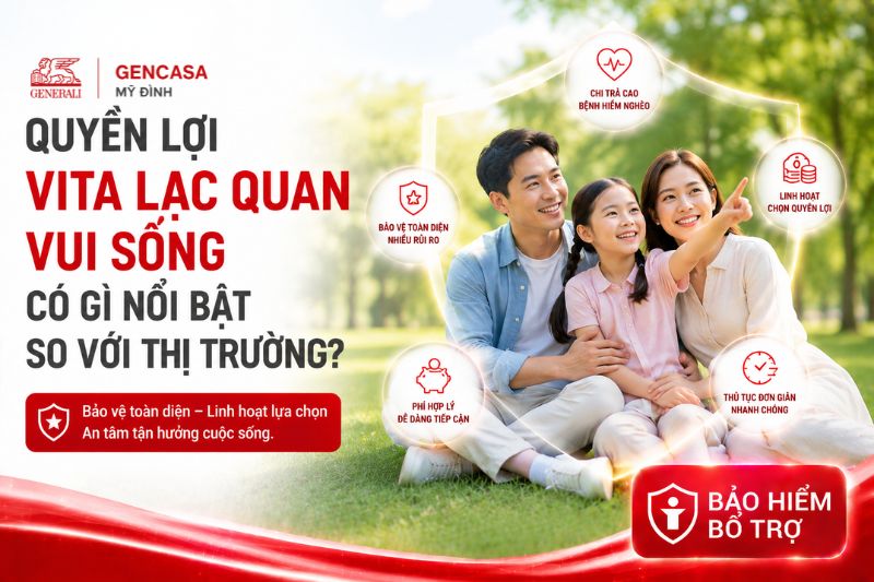 Quyền Lợi VITA Lạc Quan Vui Sống Có Gì Nổi Bật So Với Thị Trường?