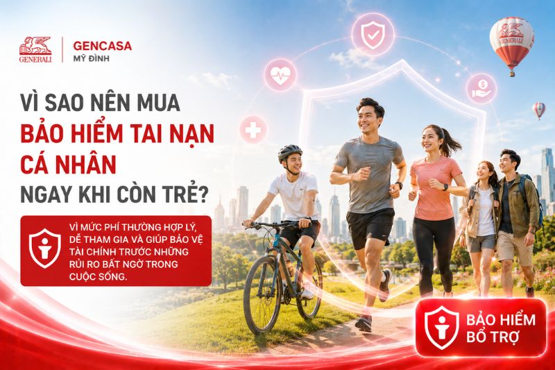 Vì Sao Nên Mua Bảo Hiểm Tai Nạn Cá Nhân Ngay Khi Còn Trẻ?