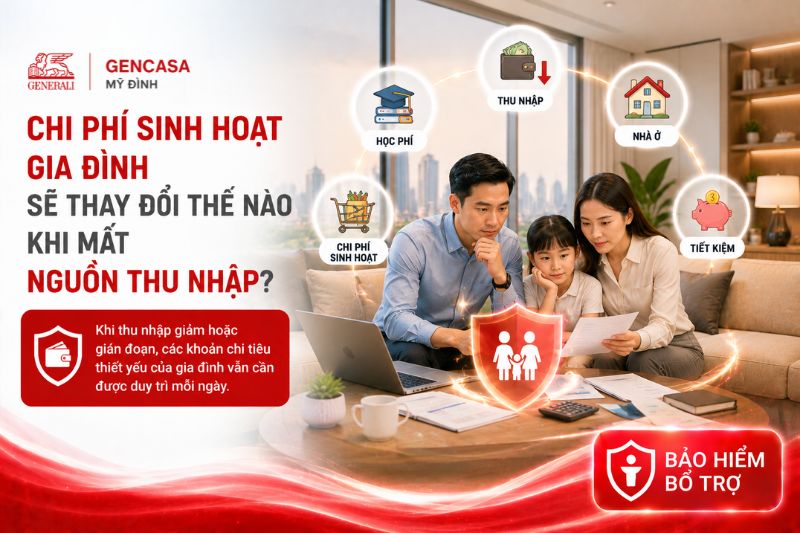 Chi Phí Sinh Hoạt Gia Đình Sẽ Thay Đổi Thế Nào Khi Mất Nguồn Thu Nhập?
