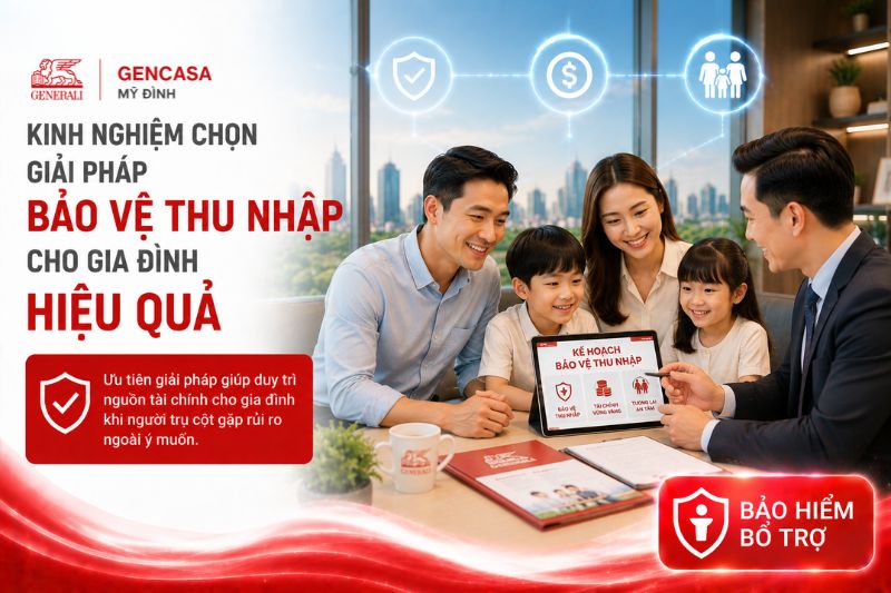 Kinh Nghiệm Chọn Giải Pháp Bảo Vệ Thu Nhập Cho Gia Đình Hiệu Quả
