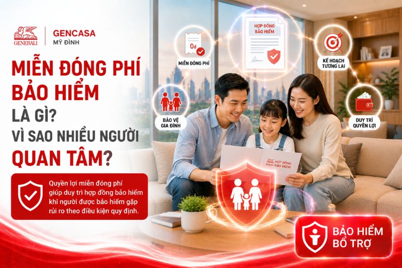 Miễn Đóng Phí Bảo Hiểm Là Gì? Vì Sao Nhiều Người Quan Tâm Năm 2026?