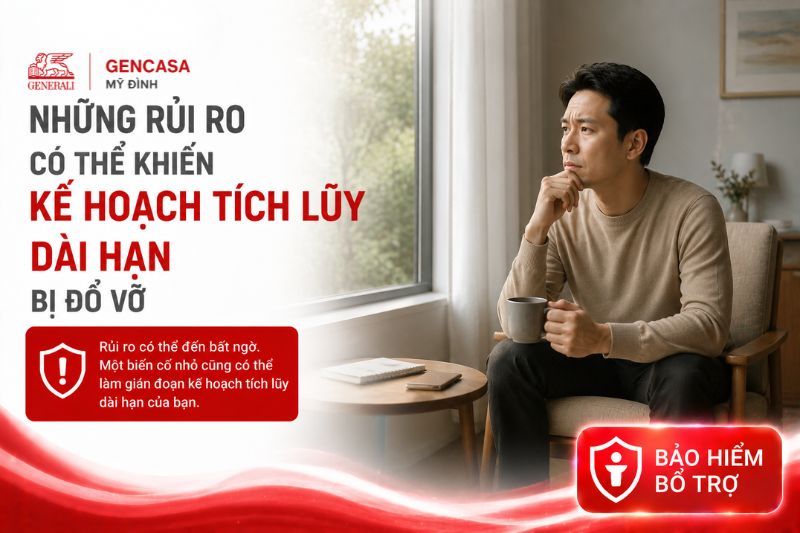 Những Rủi Ro Có Thể Khiến Kế Hoạch Tích Lũy Dài Hạn Bị Đổ Vỡ