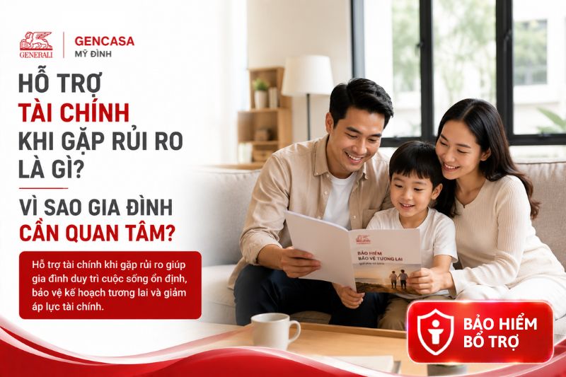 Hỗ Trợ Tài Chính Khi Gặp Rủi Ro Là Gì? Vì Sao Gia Đình Cần Quan Tâm?