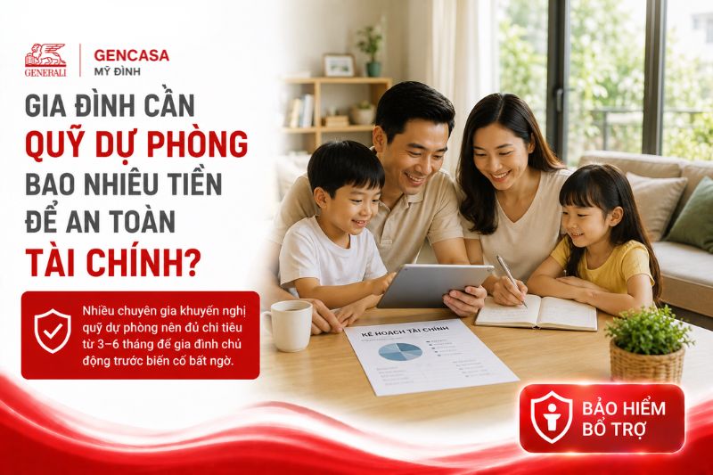 Gia Đình Cần Quỹ Dự Phòng Bao Nhiêu Tiền Để An Toàn Tài Chính?