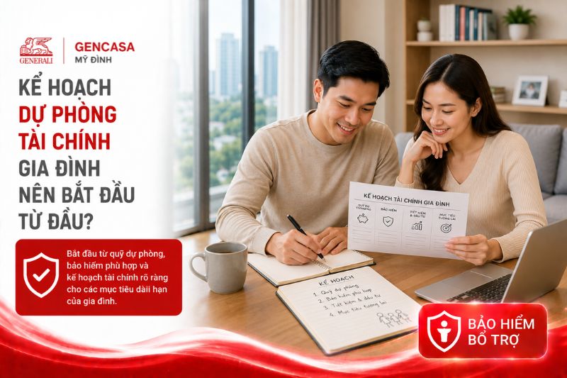 Kế Hoạch Dự Phòng Tài Chính Gia Đình Nên Bắt Đầu Từ Đâu?