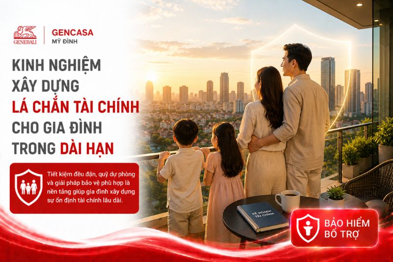 Kinh Nghiệm Xây Dựng Lá Chắn Tài Chính Cho Gia Đình Trong Dài Hạn