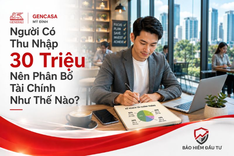 Người Có Thu Nhập 30 Triệu Nên Phân Bổ Tài Chính Như Thế Nào?