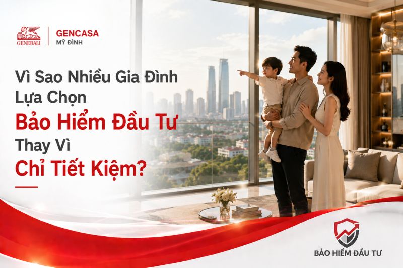 Vì Sao Nhiều Gia Đình Lựa Chọn Bảo Hiểm Đầu Tư Thay Vì Chỉ Tiết Kiệm?