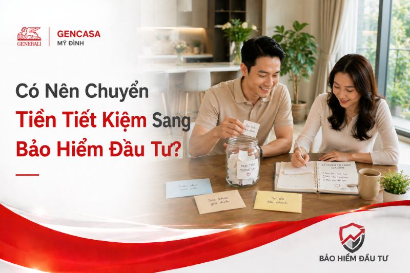 Có Nên Chuyển Tiền Tiết Kiệm Sang Bảo Hiểm Đầu Tư Trong Năm 2026?