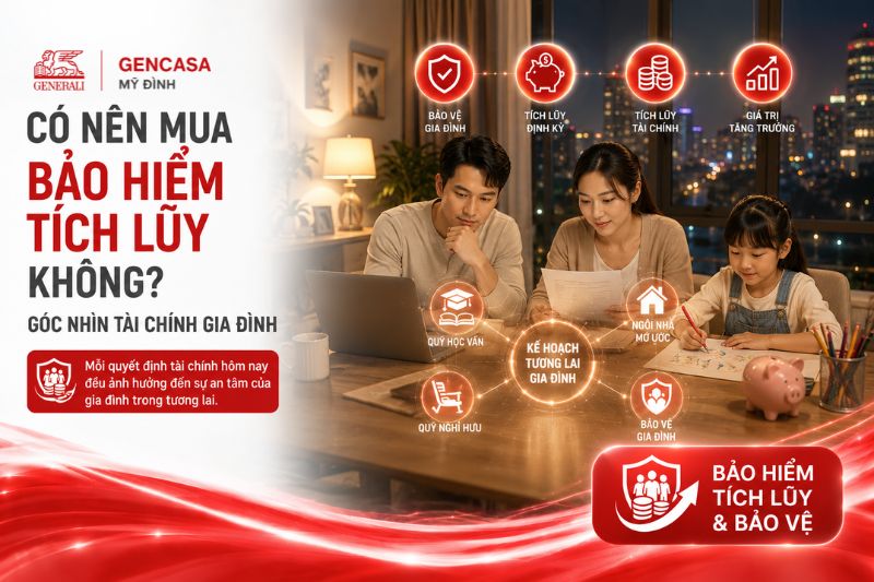 Có Nên Mua Bảo Hiểm Tích Lũy Không? Góc Nhìn Tài Chính Gia Đình 2026
